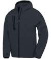 RS909 R909X Result Recycled Three Layer Printable Hooded Soft Shell Jacket Navy/Navy colour image